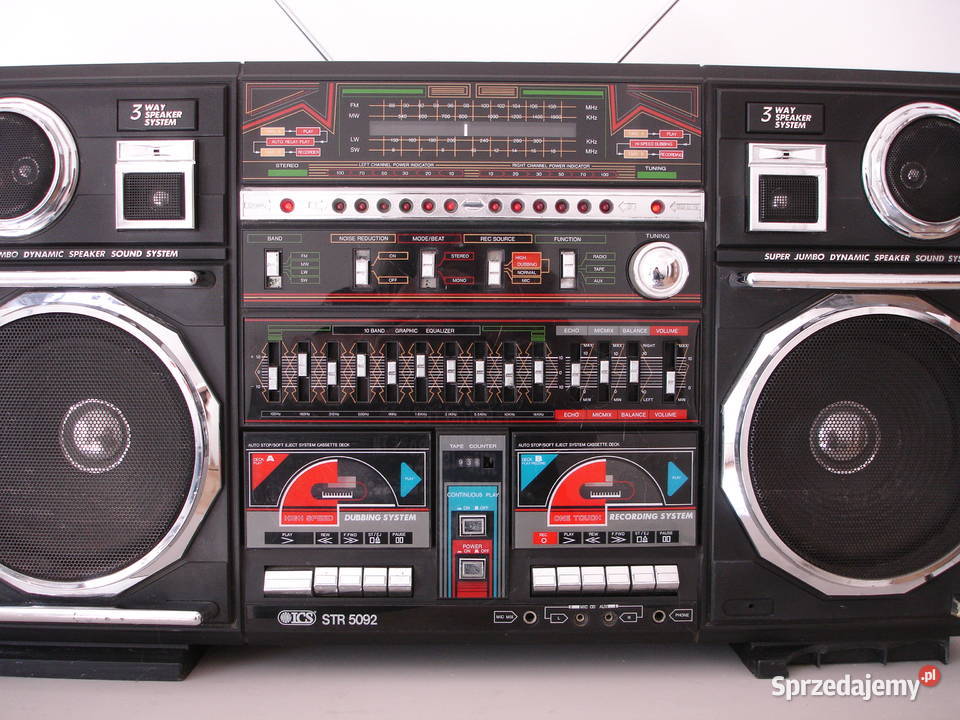 Radiomagnetofon ICS STR5092 SUPER JUMBO Zielona Góra