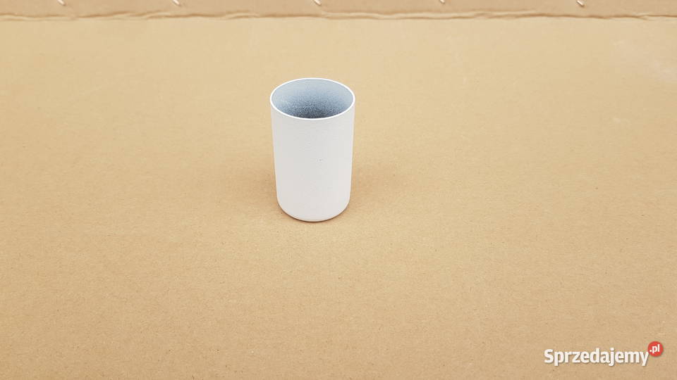 Osłonka oprawki E14 nakładka na oprawę E14 BIAŁY mazowieckie Warszawa