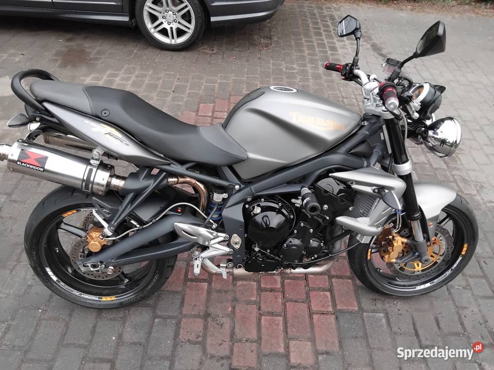 Triumph 675 Rka street triple bezwypadkowy baza szary Triumph Poznań sprzedam