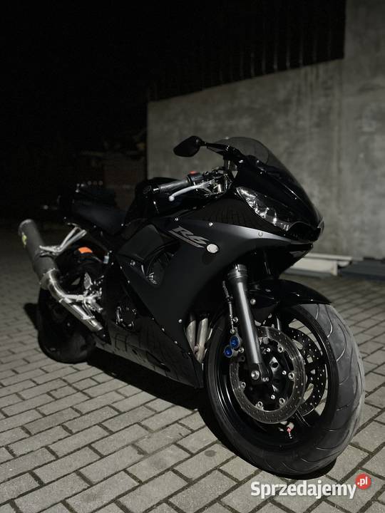 Yamaha R6 rj05 2003 czarna podlaskie Wysokie Mazowieckie sprzedam