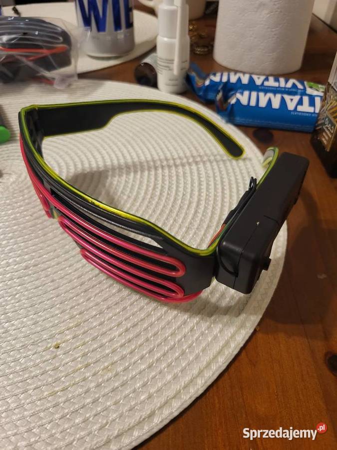 Okulary Led świecące neonowe Mrągowo