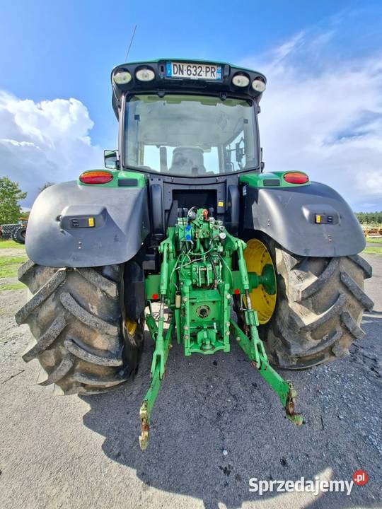 John Deere 6190 R 15 r Z Tuzem TLS Sprowadzony Napęd 4x4 Czersk