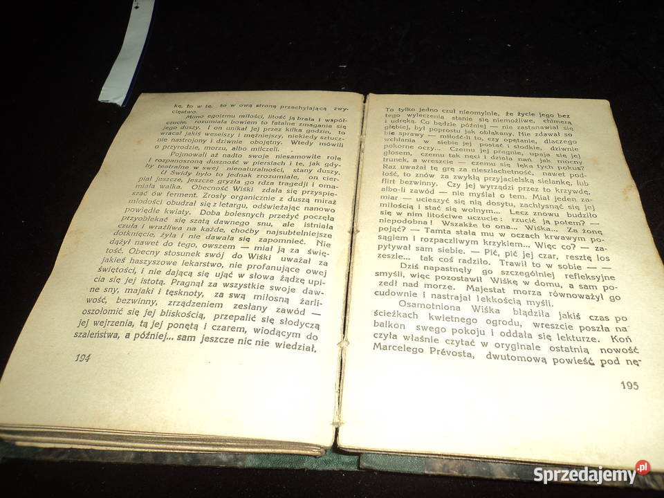 Pierwsze wydnie Legenda Fal Paweł Staśko 1928r Antykwariat Nowy Sącz