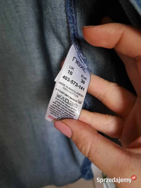 Jeansowa koszula damska NEXT 38 UK 10 100 Bluzki i koszule