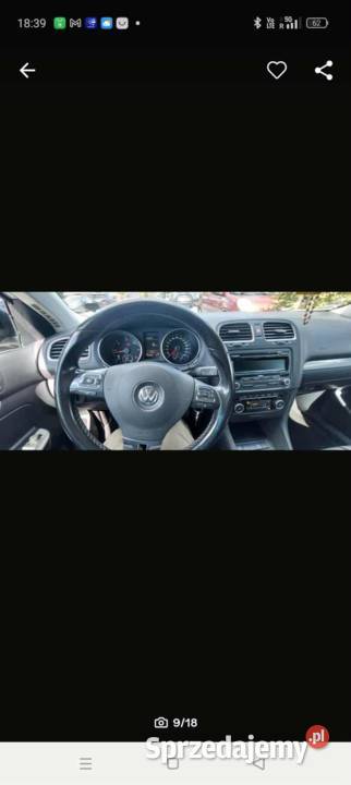 Volkswagen Golf 6 16tdi105 Match Super Stan nieuszkodzony Łańcut sprzedam