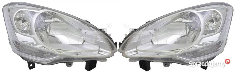 Berlingo Partner Reflektor przedni lampa Lampy przednie łódzkie Łódź