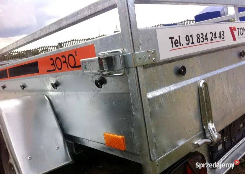 Przyczepka dwuosiowa przyczepa tandem BORO Stargard