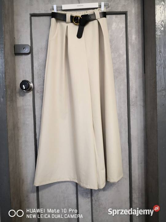 Spódnico spodnie brązowy/beżowy Moszczenica