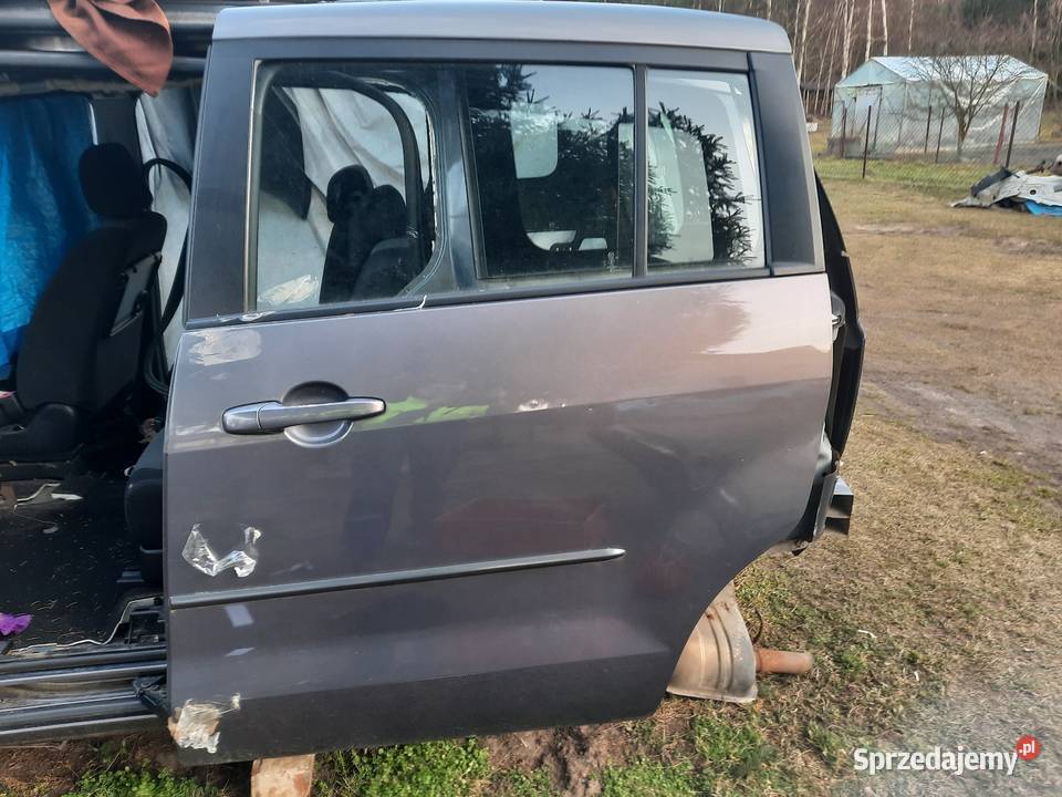 Drzwi lewy tył KOMPLETNE Mazda 5 kod lakieru 32S Części Przyborów