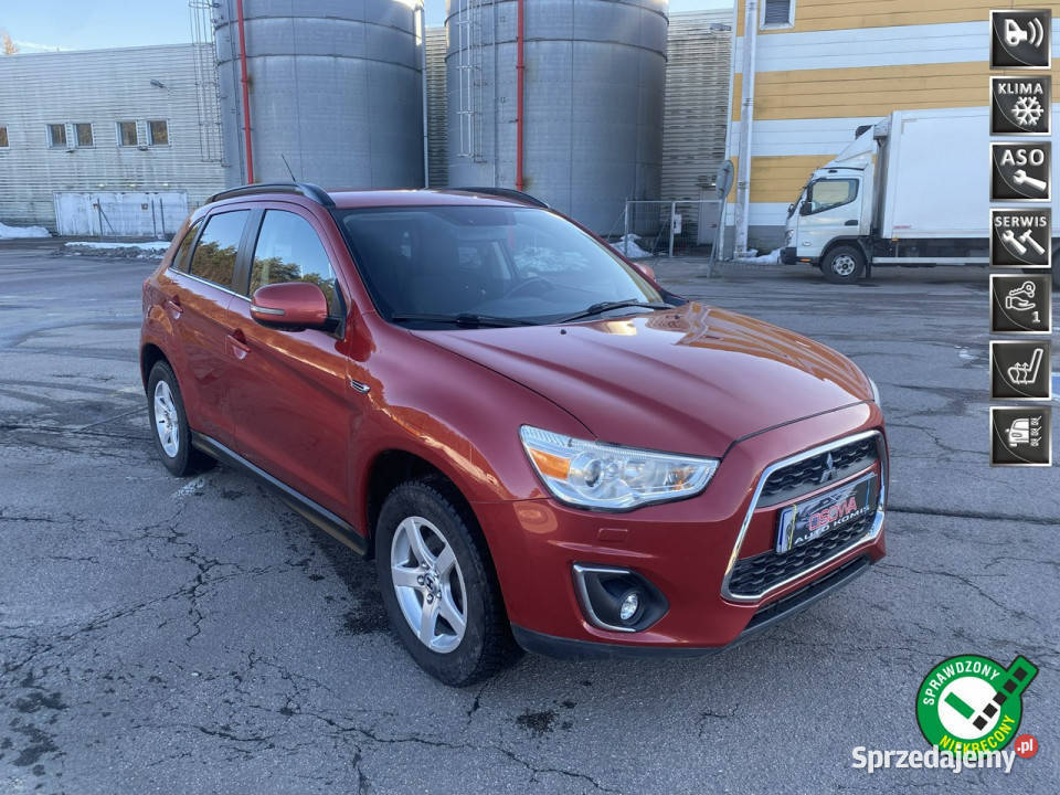 Mitsubishi ASX 18 did 116 klima full serwis światła przeciwmgielne ASX pomorskie Gdańsk