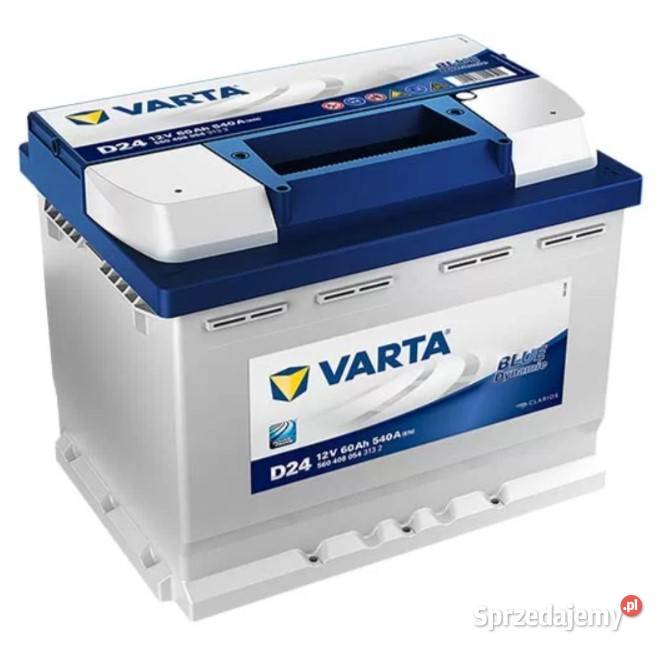 Akumulator VARTA Blue Dynamic D24 60Ah 540A EN Akumulatory Wałbrzych