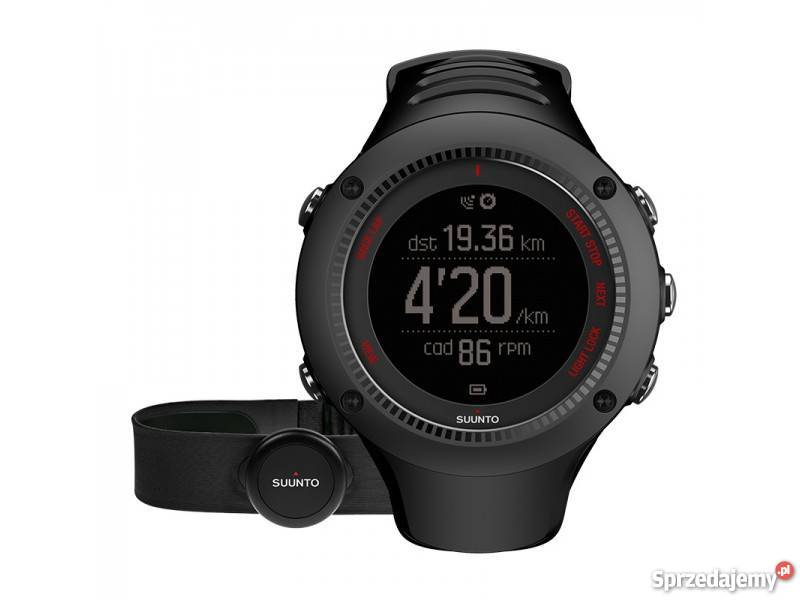 Nowy zegarek Suunto Ambit3 Run Black HR zegarek unisex podkarpackie Nisko