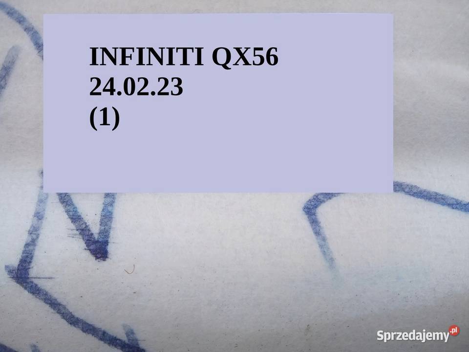 PODSUFITKA INFINITI QX56 JA60 20042010 Nowy Tomyśl sprzedam