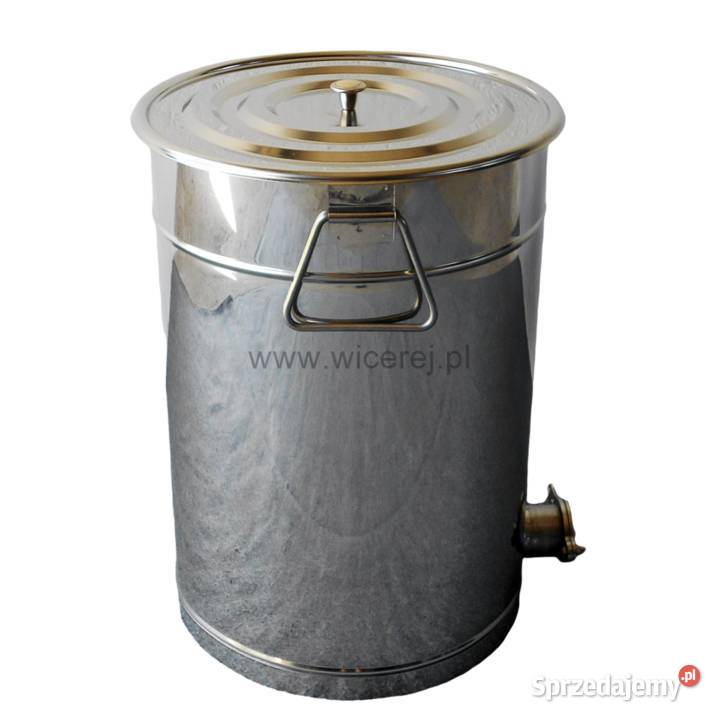 Nierdzewny Odstojnik do miodu 36L z pokrywą Jaśliska sprzedam