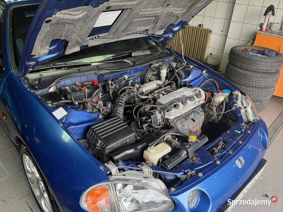 Honda Civic CRX DelSol ESI D16Y8 mała Honda nieuszkodzony śląskie Bobrowniki