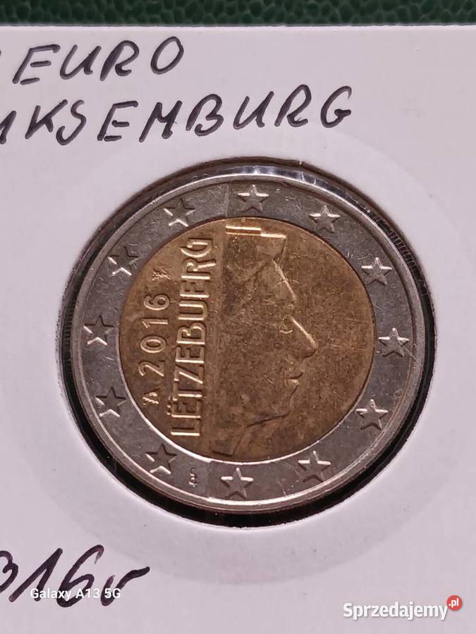 2 Euro Luksemburg 2016 r Konin