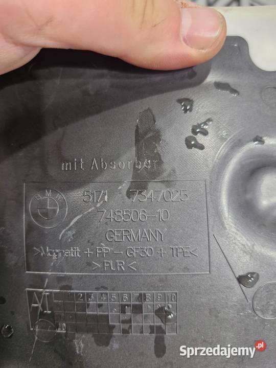 BMW G12 OSŁONA ŚCIANY GRODZIOWEJ GOLNA 7347025