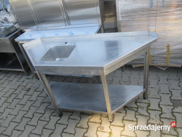Zlew Gastronomiczny 1 Komorowy Z Półką 1676085 Ostrów Wielkopolski