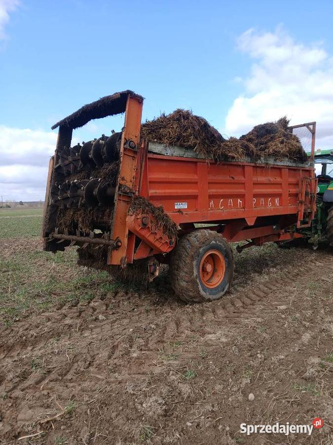 Sprzedam rozrzutnik obornika 8T