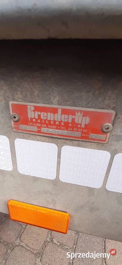 Przyczepka laweta uchylna 1400 dmc Olesno