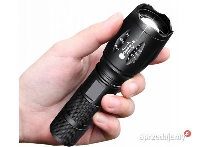 Latarka taktyczna wojskowa Led cree XML T6