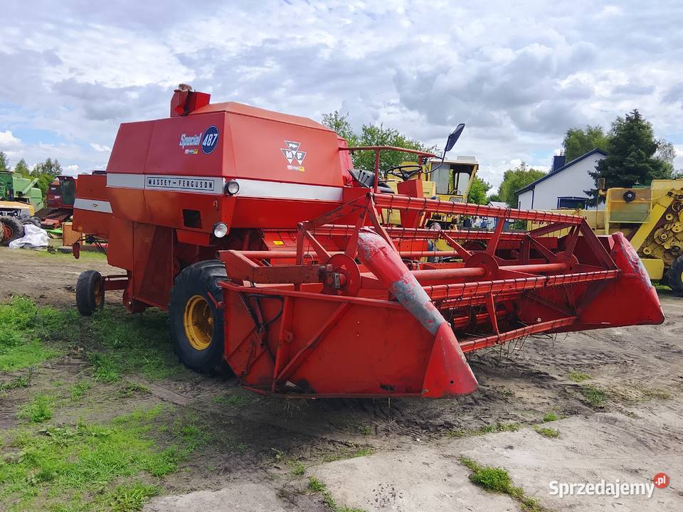 Kombajn Massey Ferguson 487 Specjal sieczkarnia Zwoleń