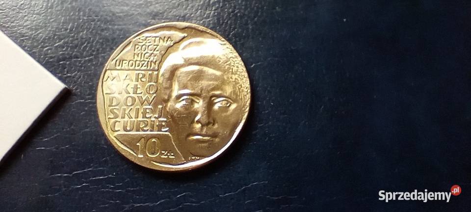 Stare monety 10 złotych 1967 Skłodowska Polska Lesko