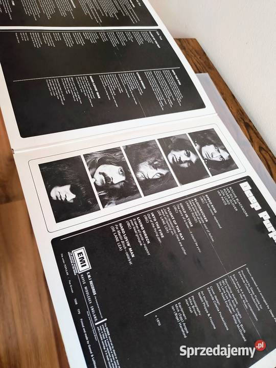 Deep Purple in Rock płyta winylowa płyta winylowa Kultura i Rozrywka Konary