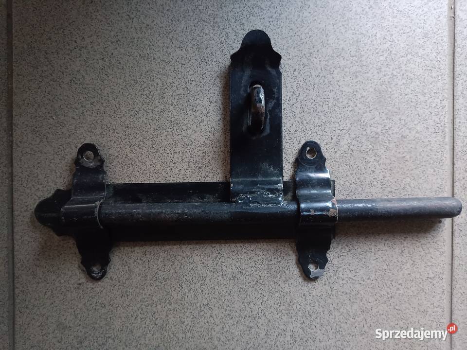 Zasuwa rygiel do bramy drzwi