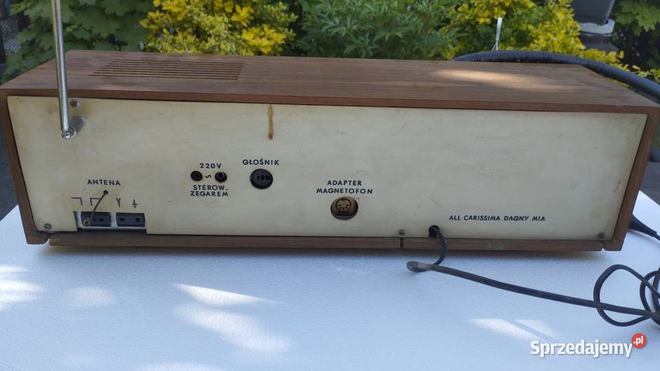 Radio z zegarem Unitra ADAM Wrocław