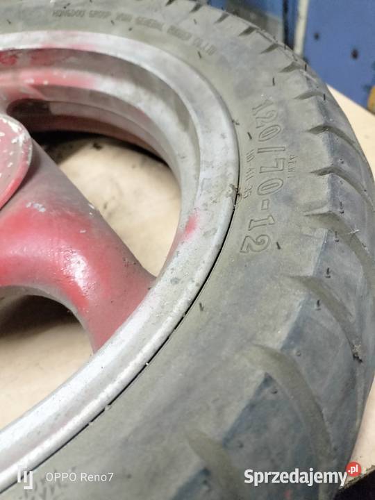 Tylne koło 12 19 frezów skuter 4T Pozostałe Łubno