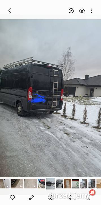 Sprzedam bagarznik l3h2 peugot jumper ducato Białystok sprzedam