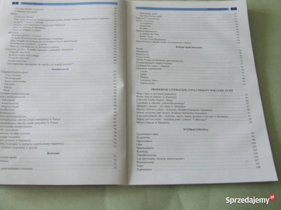Język polski Repetytorium Gimnazjum Opracowania język polski Oborniki Śląskie sprzedam