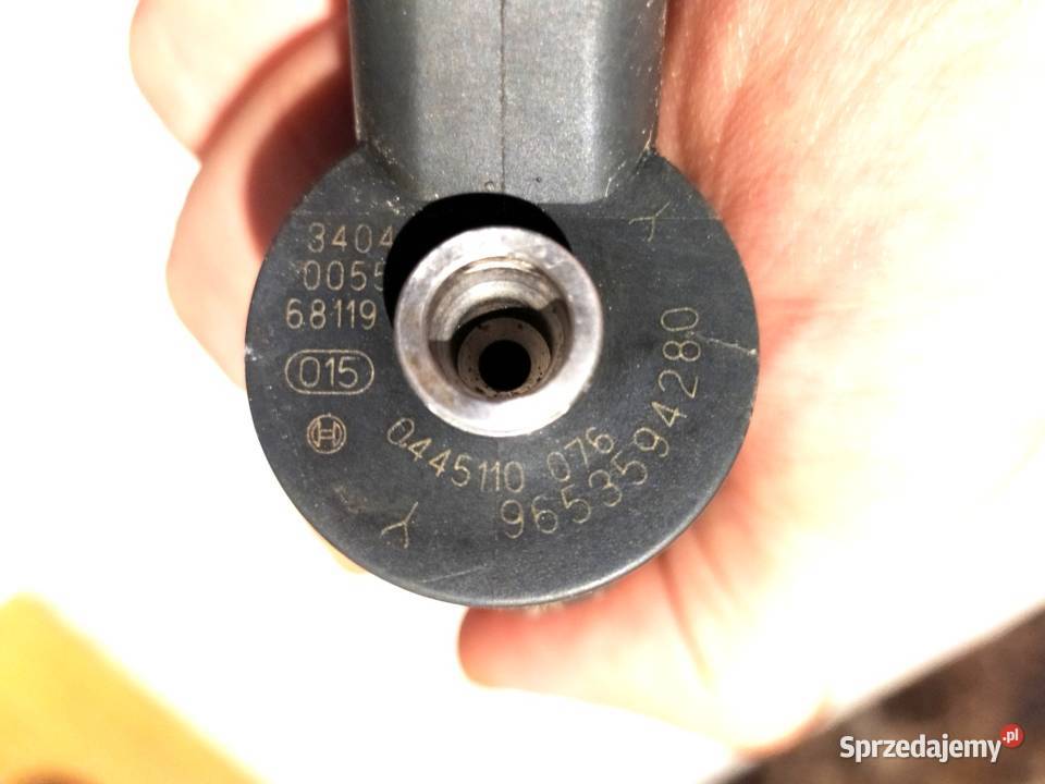 Wtryskiwacz CR 20 HDI JTD 0445110076 96386523 Nowy Staw