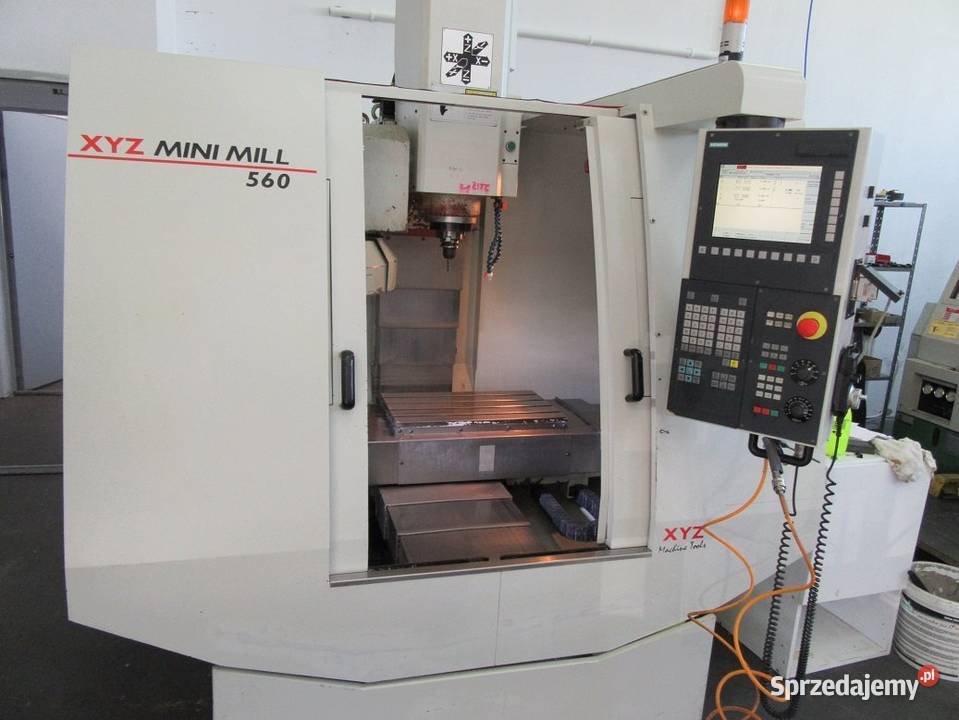 Centrum obróbcze CNC firmy XYZ Mini Mill 560 sprzedam