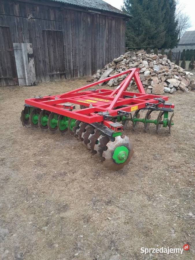 Agregat brona zadbana sprawna gruby materiał Łagów