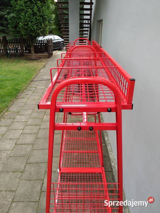 Wieszak wielostanowiskowy do szatni strażackiej Bydgoszcz