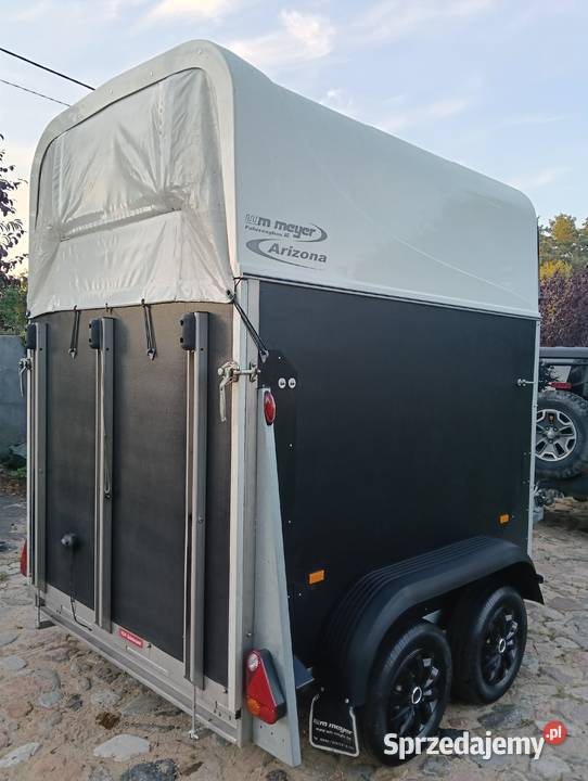 Przyczepa konna dwukonna do Koni Meyer 2017 Meiller Krzymów