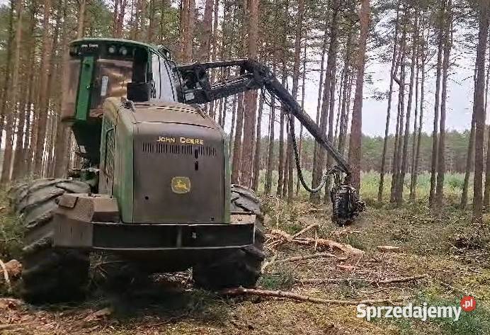 Harvester John Deere 1270G H414 2016r dzwig 114m pomorskie
