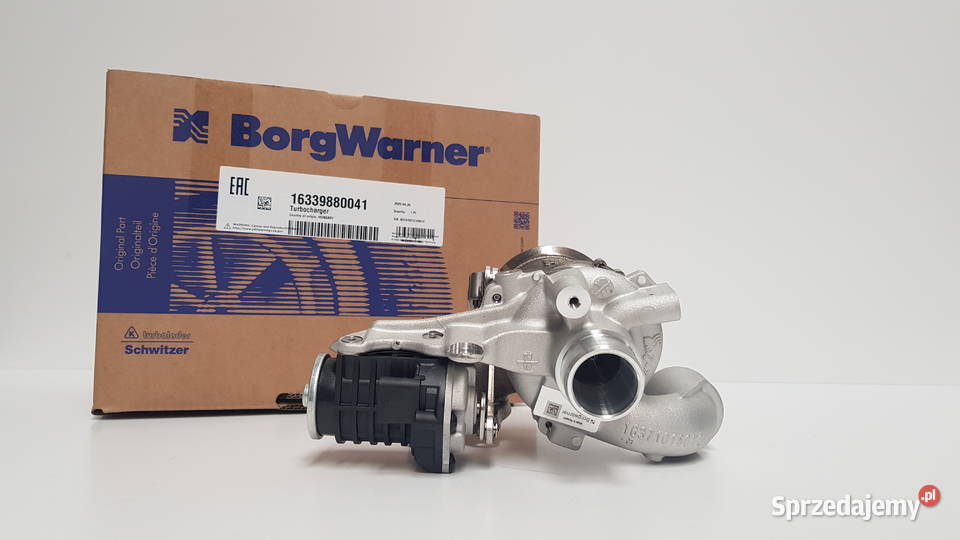 Nowa turbosprężarka BorgWarner KKK 16339880041 osobowe Siedlce