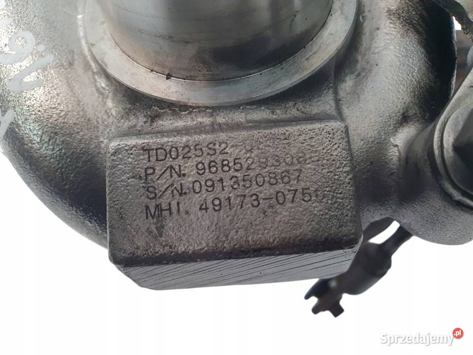 TURBOSPRĘŻARKA Ford Focus II 16 TDCI TD025S2 lubelskie Chełm