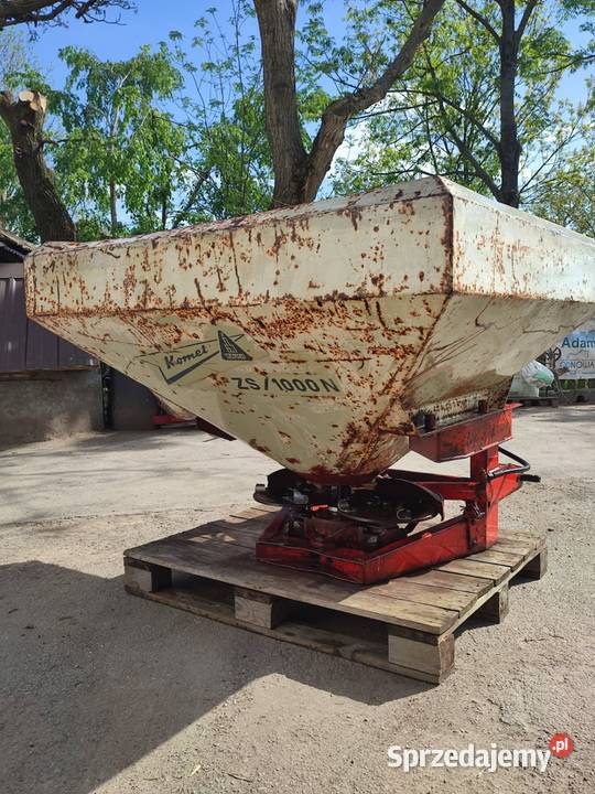 Rozsiewacz Rauch komet zs1000n hydraulika RAU Mostek