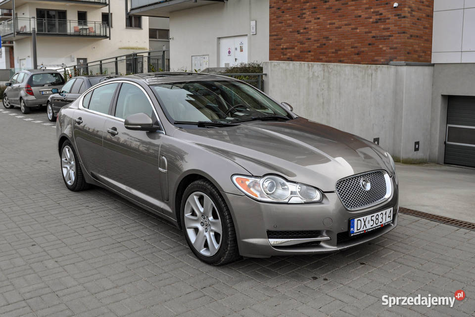 Jaguar XF 30d 275 2010 r Automat Skóry 222000km Wrocław