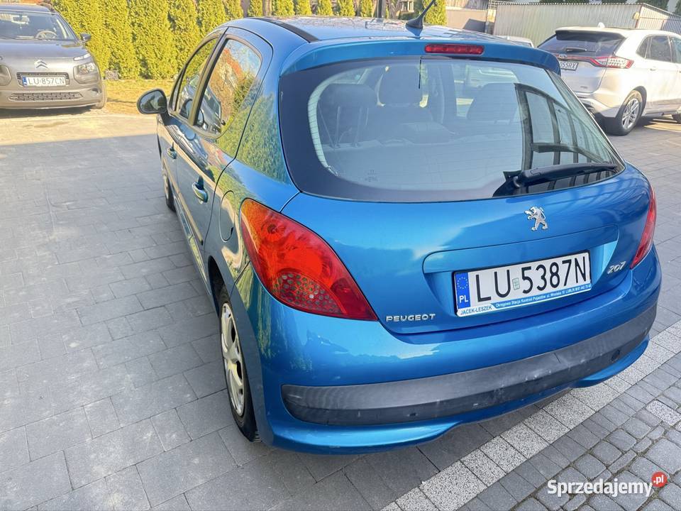 PEUGEOT 207 14HDi 2007r 125500km Lublin