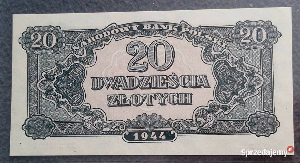 500 20 20 1944 UNC Sosnowiec