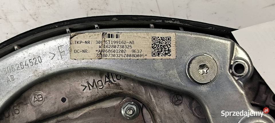 PODUSZKA AIRBAG MERCEDES SPRINTER W906 osobowe kujawsko-pomorskie Lipno