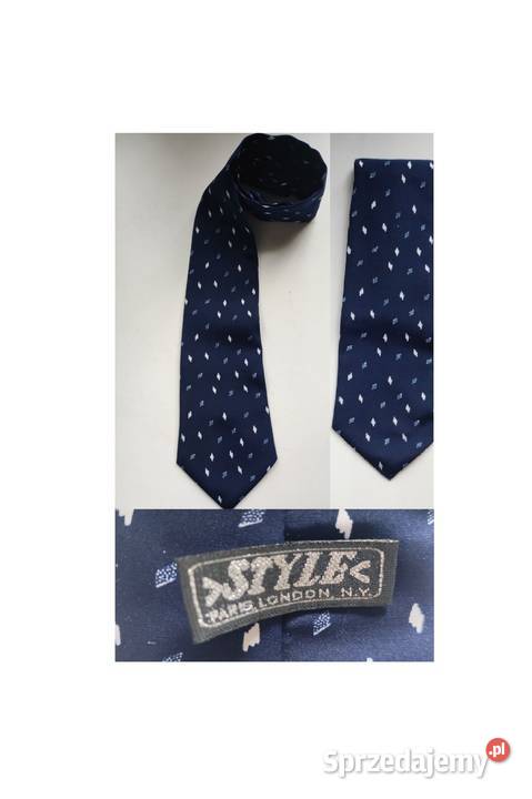 krawat stylowy elegancki ponadczasowy casual Rozmiar uniwersalny
