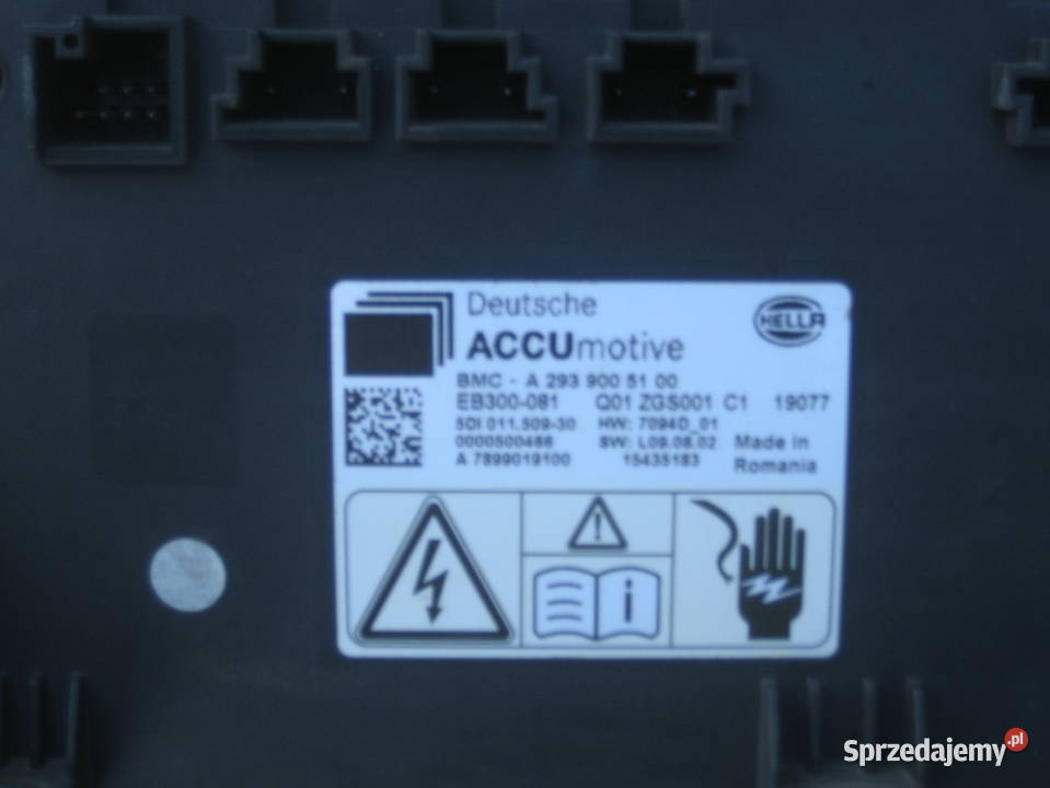 mercedes eqs smart sterownik moduł bmc accu wielkopolskie Rakoniewice sprzedam