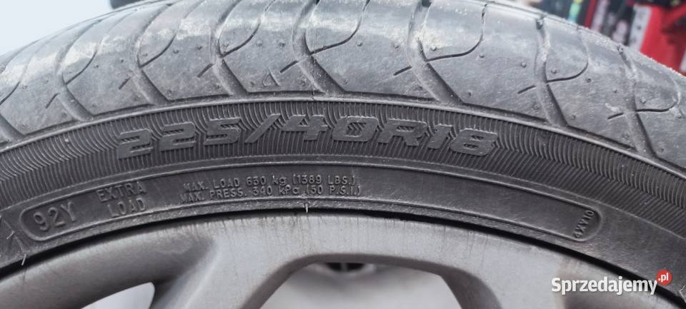 Opony letnie 22540R18 40 mazowieckie