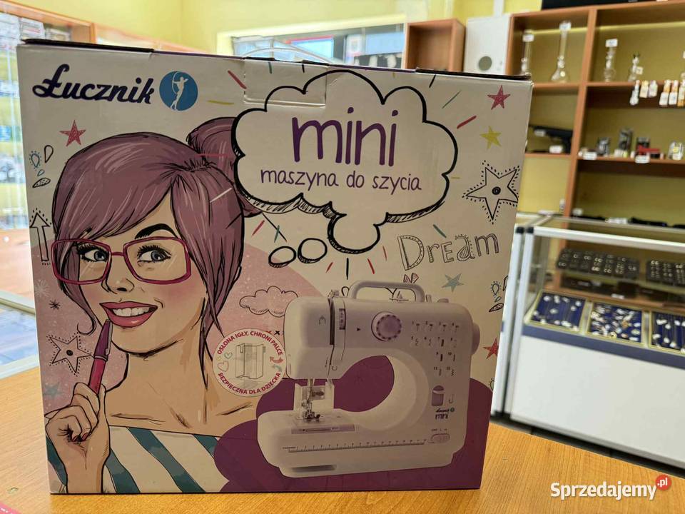 Maszyna do szycia Łucznik Mini KOMPLET warmińsko-mazurskie Elbląg sprzedam